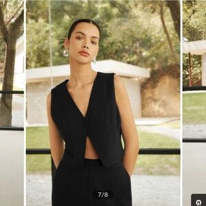 NWT Commense linen vest